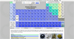 Desktop Screenshot of images-of-elements.com